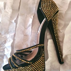 Steve madden rhinestones heels